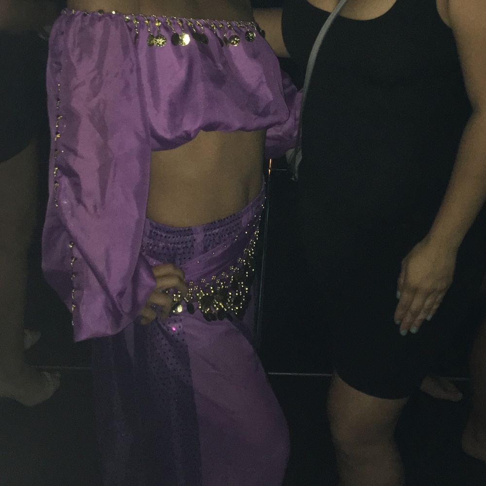 Belly dancing outfit